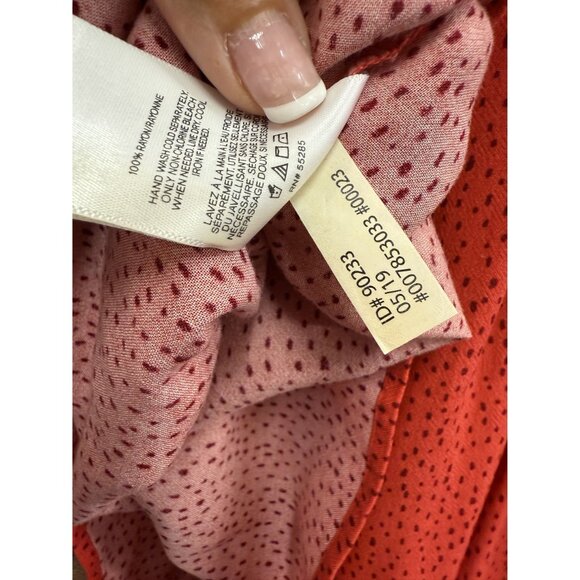 Express Dot Print Button Front Romper S - Picture 11 of 13